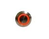 Zvonkové tlačítko NEREZ - GQ 16 - červené podsvícení (do vyprodání skladu)