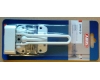 ABUS SPN110-21, Bílá - Dveřní pojistné kování/páka pro zajištění dveří místo řetízku