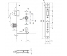 Porn zmek One System N1050  72/55/20 ZZ POZARNI